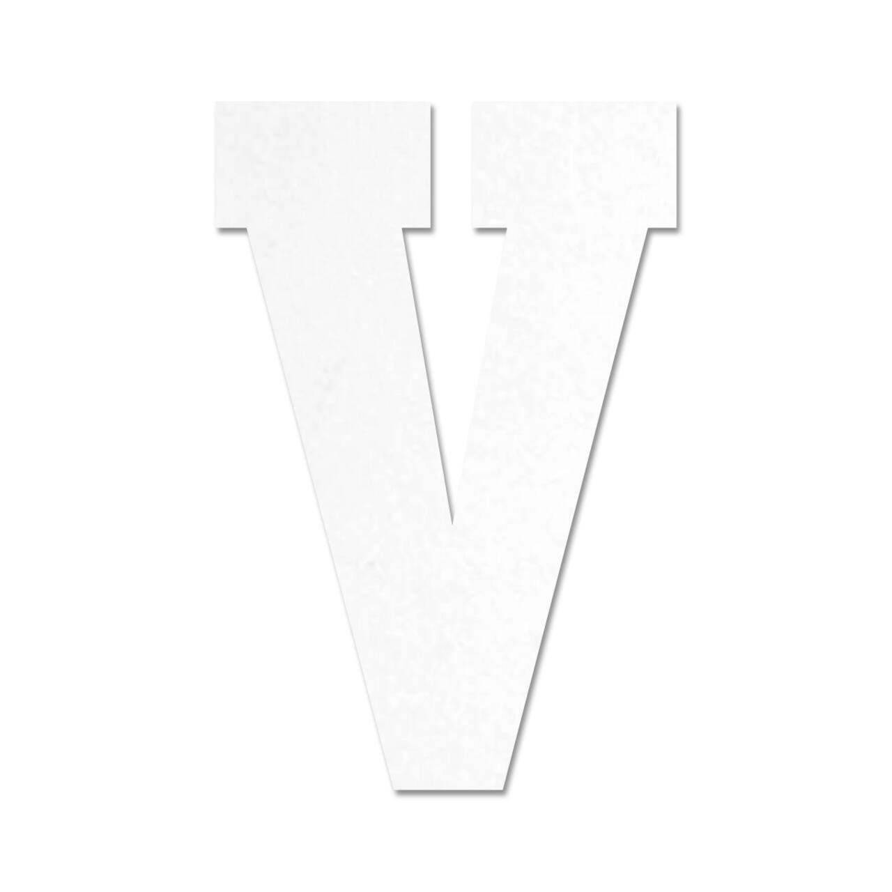 6 Pack: 13" White MDF Uppercase Letter by Make Market®